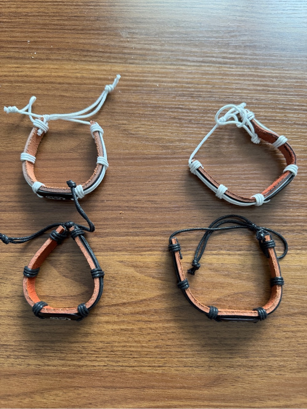 4 Elephant bracelets